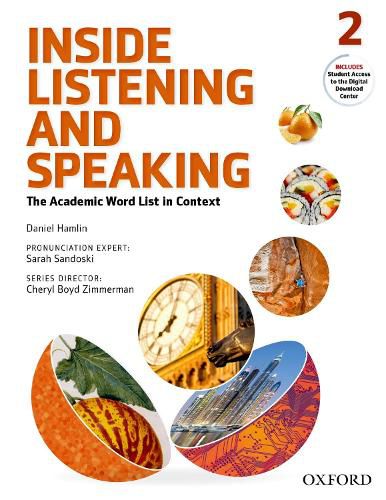 Cover image for Inside Listening and Speaking: Level Two: Student Book: The Academic Word List in Context