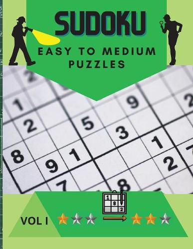 Cover image for Sudoku Puzzle Book: A challenging sudoku book with puzzles and solutions from easy to medium, very fun and educational.