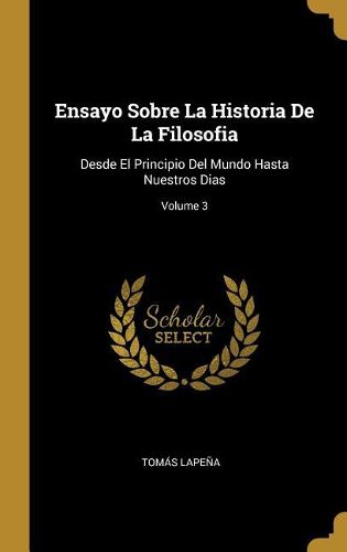 Cover image for Ensayo Sobre La Historia De La Filosofia