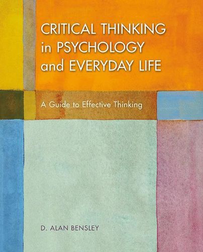 Cover image for Critical Thinking in Psychology and Everyday Life