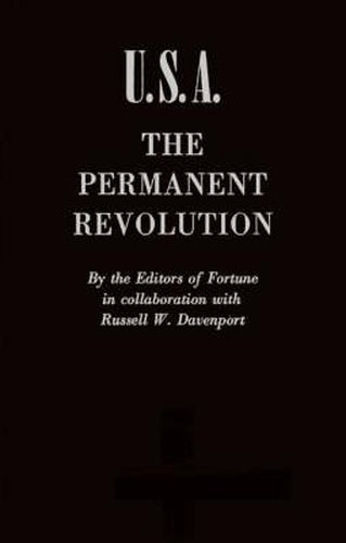 Cover image for U.S.A., The Permanent Revolution