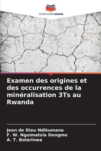 Cover image for Examen des origines et des occurrences de la mineralisation 3Ts au Rwanda