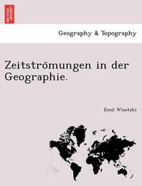 Cover image for Zeitstro&#776;mungen in der Geographie.