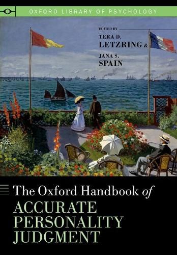Cover image for The Oxford Handbook of Accurate Personality Judgment