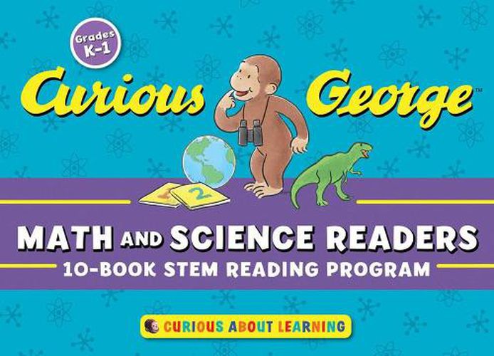 Curious George Math & Science Readers: 10-Book STEM Reading Program