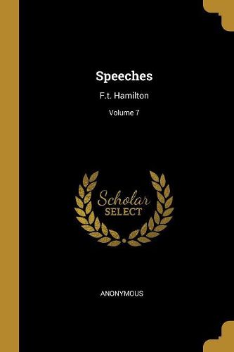 Cover image for Speeches