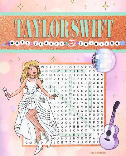 Cover image for Taylor Swift Word Search and Coloring