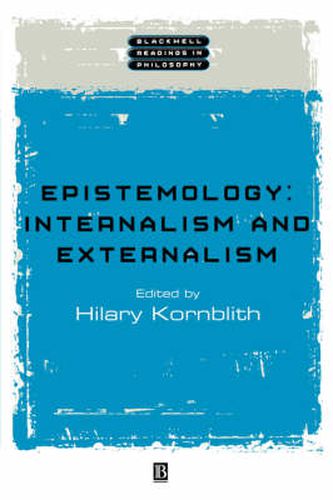 Cover image for Epistemology: Internalism and Externalism