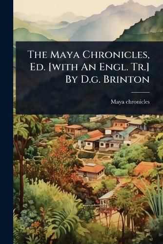 Cover image for The Maya Chronicles, Ed. [with An Engl. Tr.] By D.g. Brinton