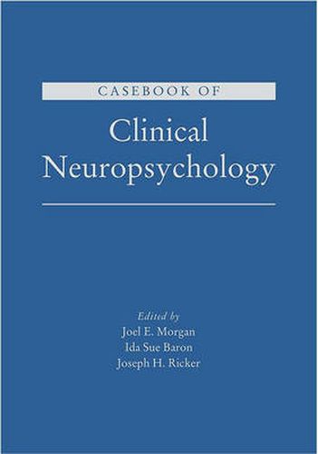 Cover image for Casebook of Clinical Neuropsychology