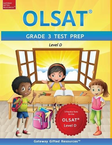 Cover image for OLSAT Grade 3 Test Prep Level D