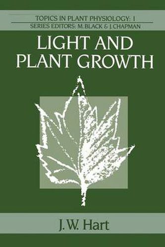 Cover image for Light and Plant Growth