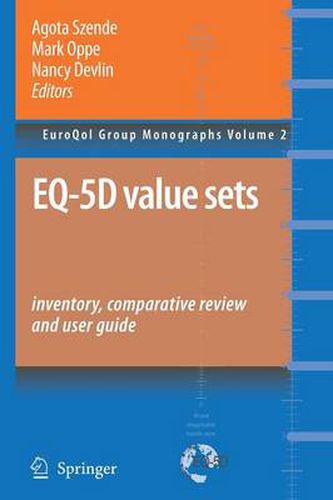 Cover image for EQ-5D Value Sets: Inventory, Comparative Review and User Guide