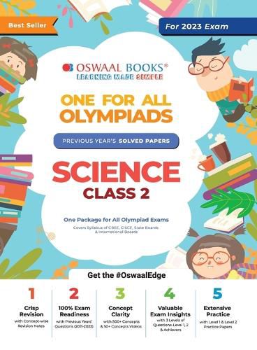 Cover image for One for All Olympiad Previous Years' Solved Papers