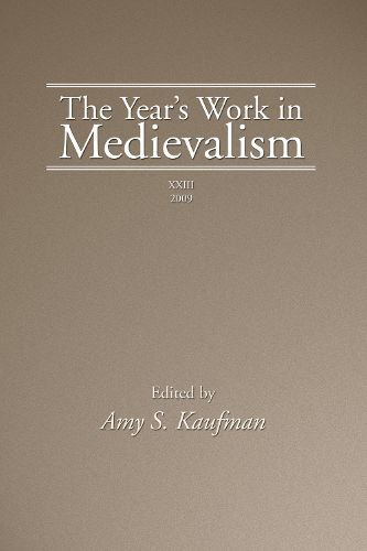 Cover image for The Year's Work in Medievalism, 2009