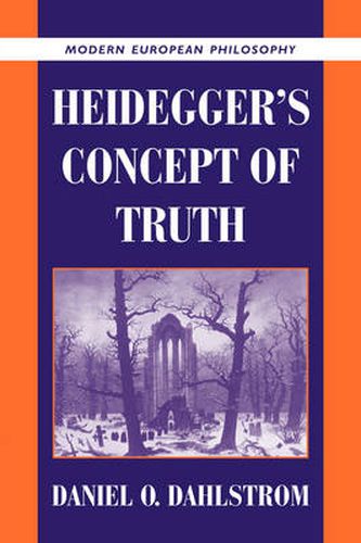 Heidegger's Concept of Truth