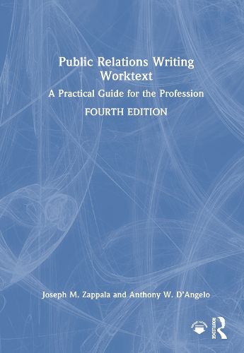 Cover image for Public Relations Writing Worktext