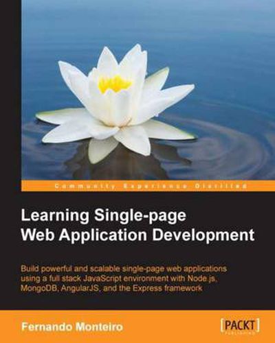 Cover image for Learning Single-page Web Application Development