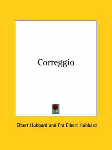 Cover image for Correggio