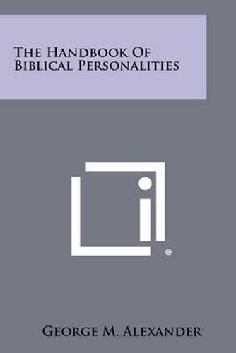Cover image for The Handbook of Biblical Personalities