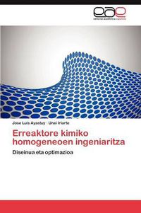 Cover image for Erreaktore Kimiko Homogeneoen Ingeniaritza