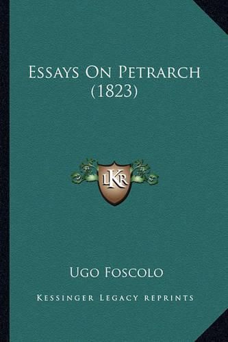 Essays on Petrarch (1823)