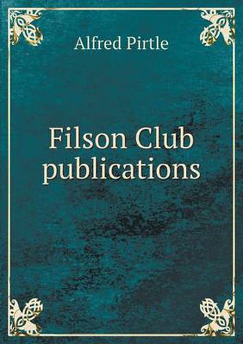 Cover image for Filson Club publications