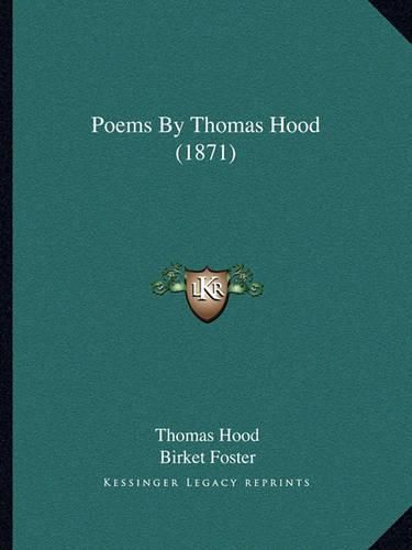 Cover image for Poems by Thomas Hood (1871)