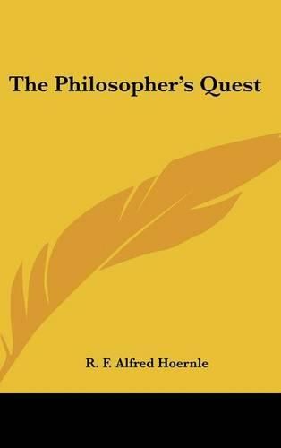 Cover image for The Philosopher's Quest