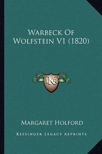 Cover image for Warbeck of Wolfstein V1 (1820)