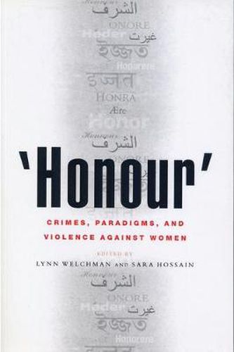 Cover image for 'Honour': Crimes, Paradigms, and Violence Against Women