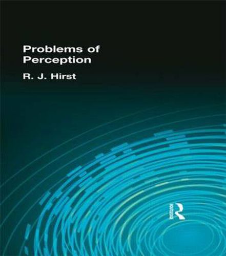 Cover image for The Problems of Perception