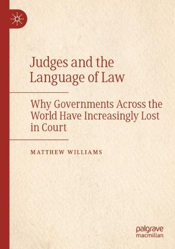 Cover image for Judges and the Language of Law
