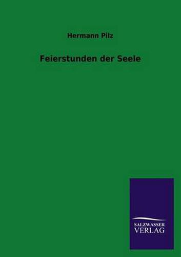 Cover image for Feierstunden der Seele