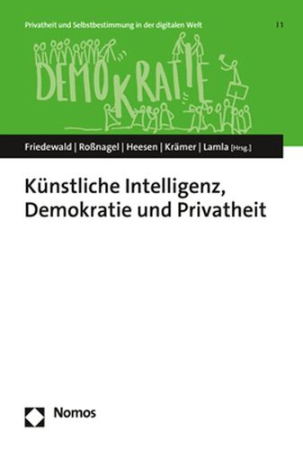 Cover image for Kunstliche Intelligenz, Demokratie Und Privatheit