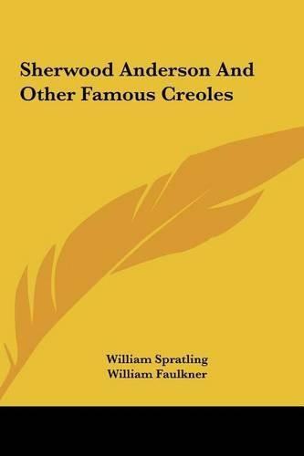 Cover image for Sherwood Anderson and Other Famous Creoles