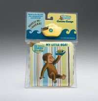 Cover image for Curious George Curious Baby My Little Boat Book And Toy