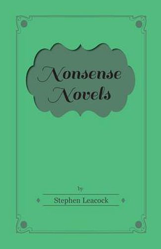 Cover image for Nonsense Novels