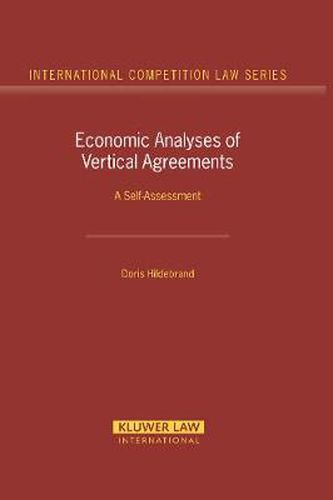 Cover image for Economic Analyses of Vertical Agreements: A Self-Assessment