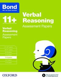 Cover image for Bond 11+: Verbal Reasoning: Assessment Papers: 7-8 years