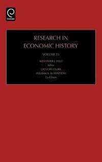 Cover image for Research in Economic History