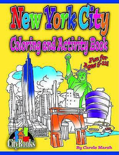 Cover image for New York City Coloring & Activity Book