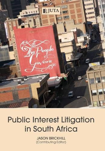 Cover image for Public interest litigation in South Africa