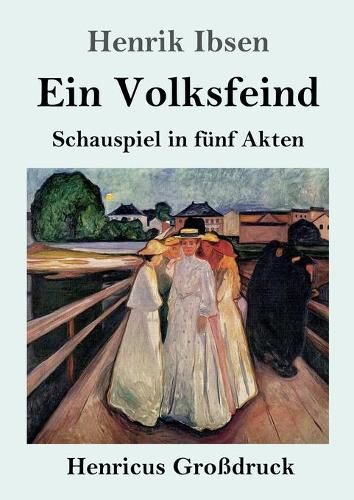 Cover image for Ein Volksfeind (Grossdruck): Schauspiel in funf Akten