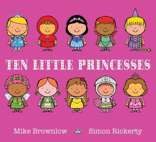 Cover image for Ten Little Princesses