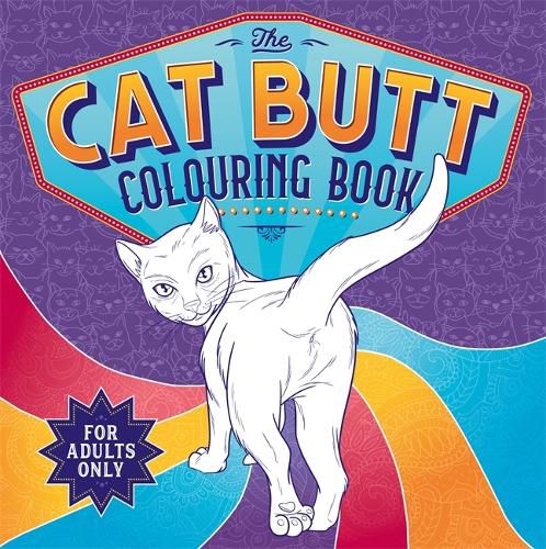 Cover image for The Cat Butt Colouring Book