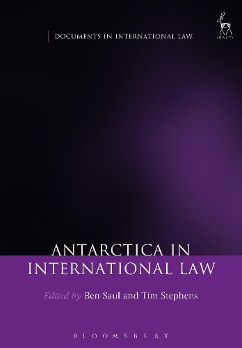 Cover image for Antarctica in International Law