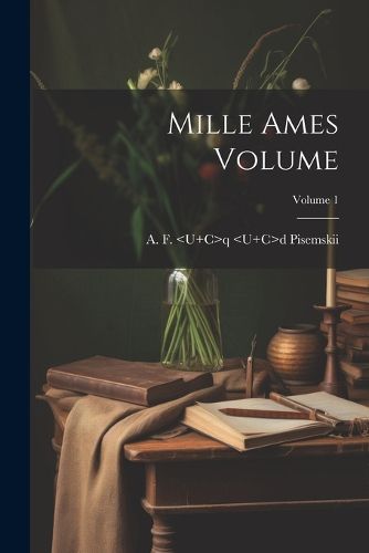 Cover image for Mille ames Volume; Volume 1
