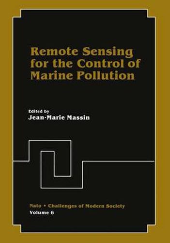 Cover image for Remote Sensing for the Control of Marine Pollution