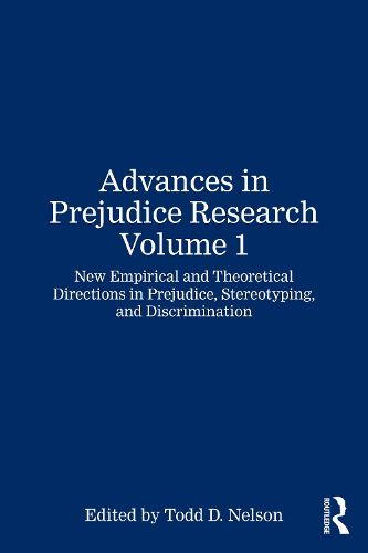 Cover image for Advances in Prejudice Research Volume 1